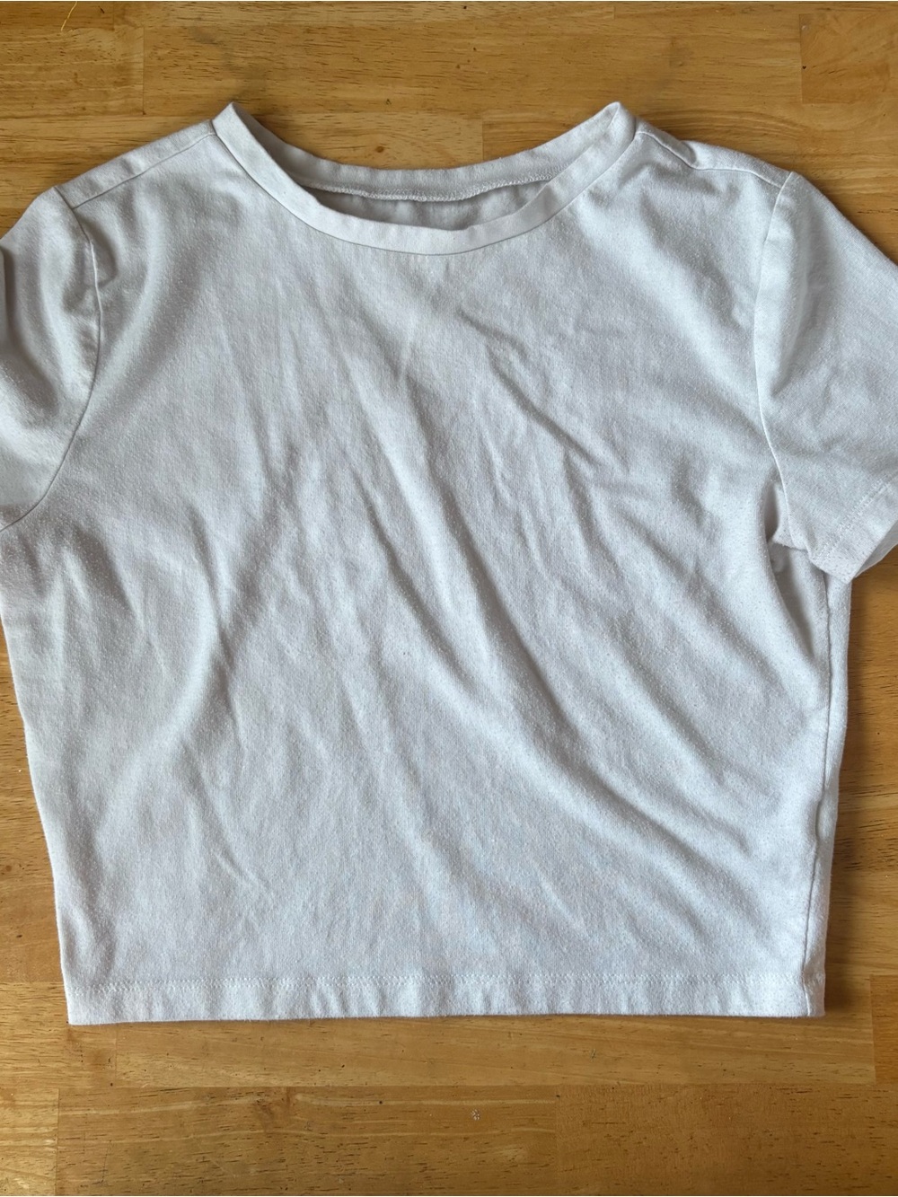 White Short Sleeve Tee